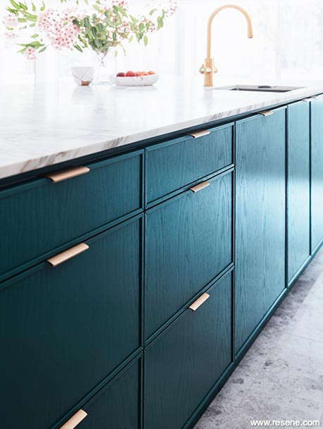 Modern kitchen island