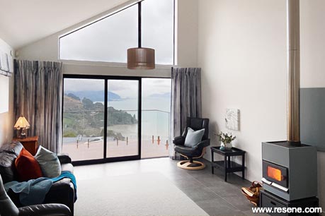 Modern open plan lounge