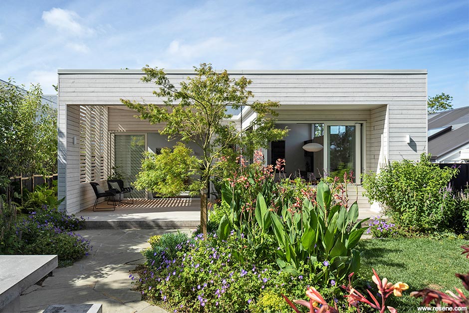 Modern home exterior