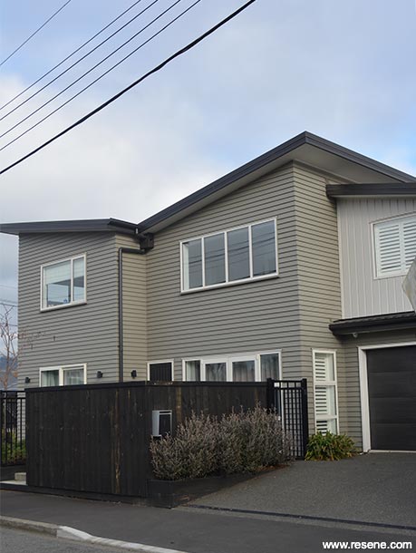 Neutral home exterior