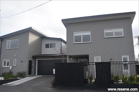Grey home exterior