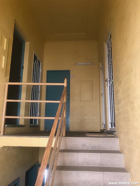 Outdated art deco staircase
