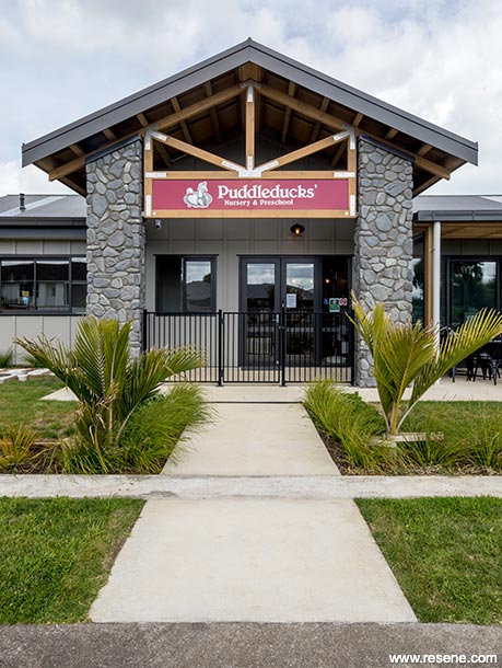 Puddleducks nursery - stone exterior