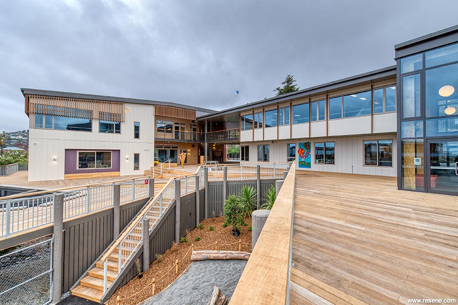 Redcliffs School deck