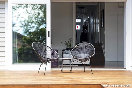 Roseberry villa deck