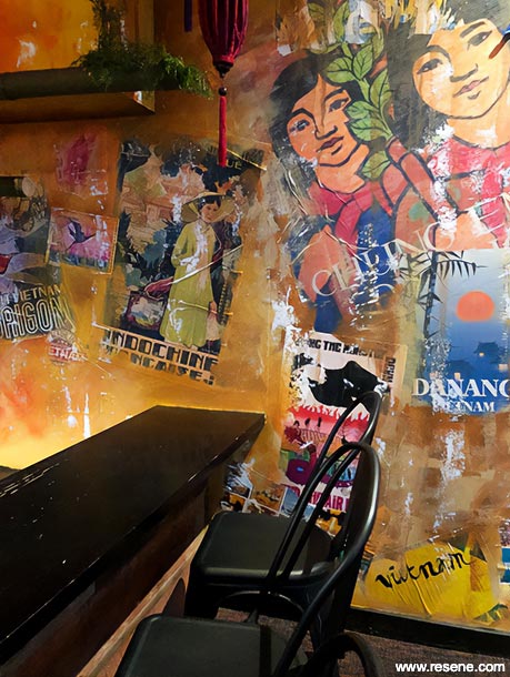 Saigon Kingdom - interior artwork