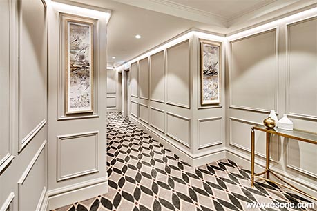 Refurbished apartment interior