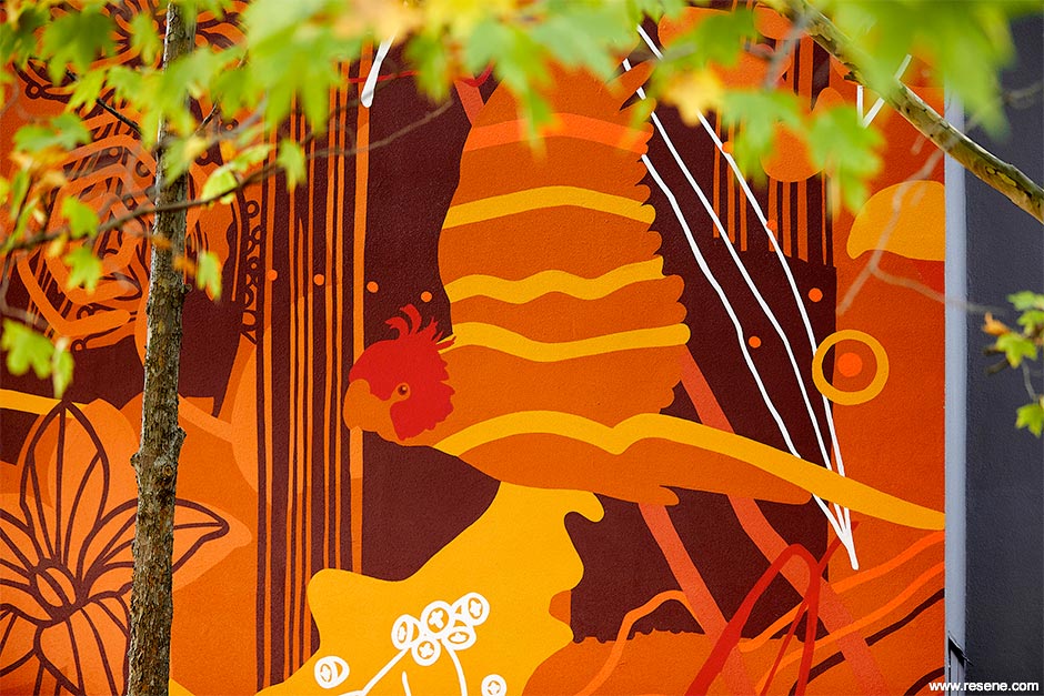 The Berra mural