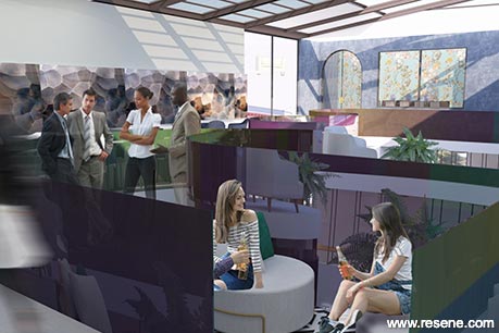 The Duke Hotel - restaurant rendering 2