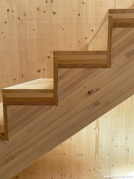 Timber staircase