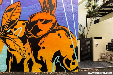 Croydon – Past, Present & Future mural theme