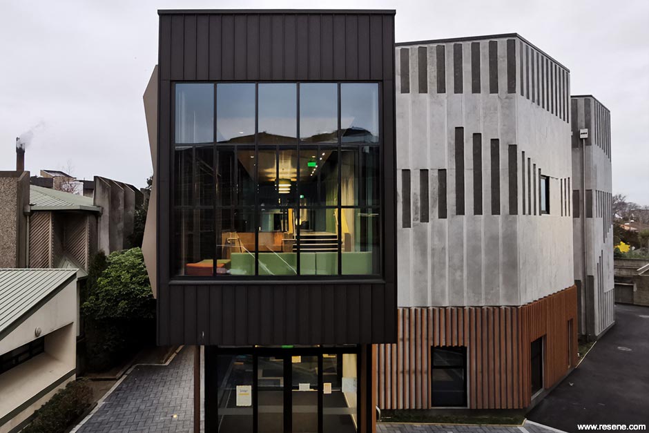 University of Otago - recording studio exterior