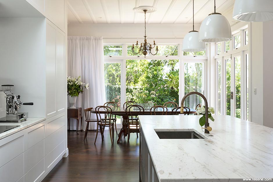 White villa kitchen