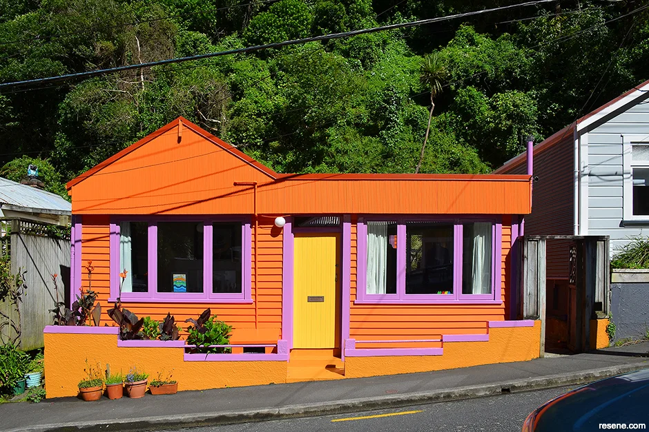 Aro Valley Refresh by Athfield Architects, Resene Residential Exterior Colour Maestro Award