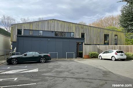 Exterior before Resene Woodsman Natural Wood Oil