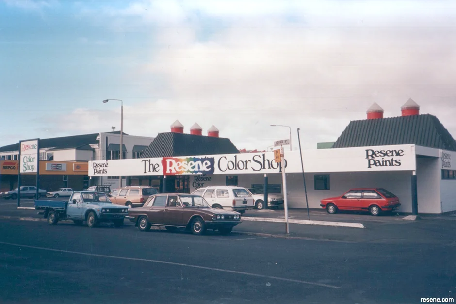 A historic Resene ColorShop