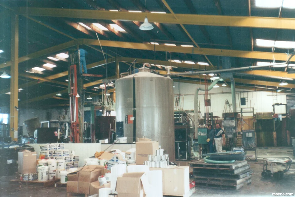 Historic Resene colour lab