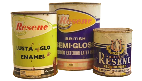 Resene old PVA semi gloss can