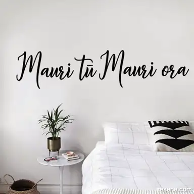 Mauri Tu Mauri Ora 
