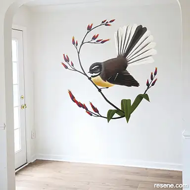 Fantail and Flax
