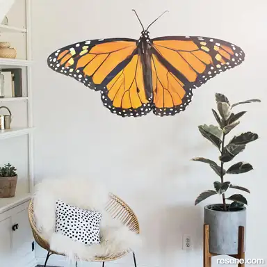 Geometric Monarch Butterfly