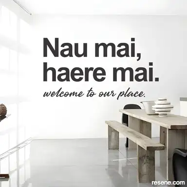 Nau mai, haere mai 