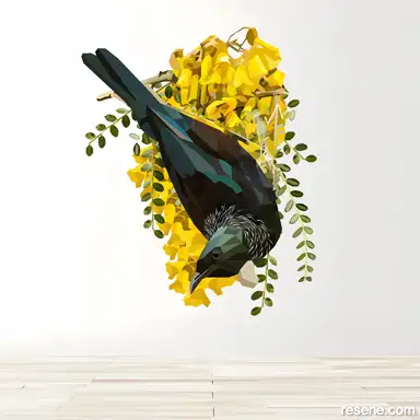 Tui in Kowhai