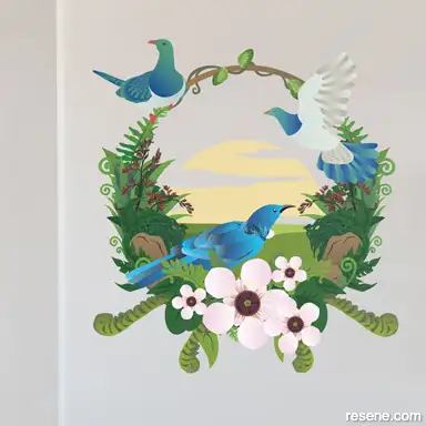 Tui & Kereru Sunset