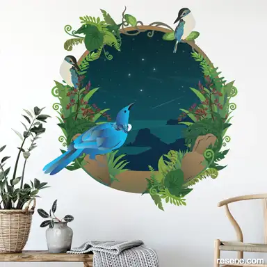 Tui & Kingfisher Piha Night Sky