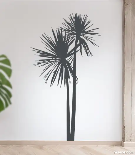 Back To Nature decal in Resene Foundry