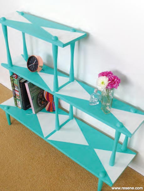 Upcycle an old piece of furniture with a new coat of paint