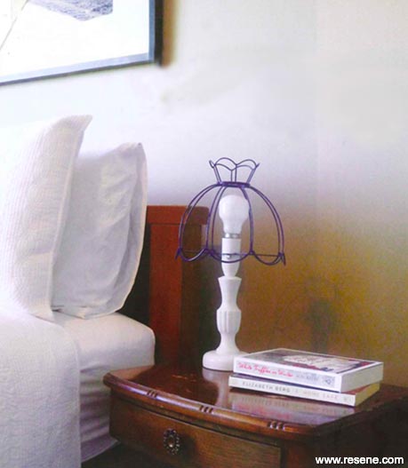Upcycle and old bedside lamp