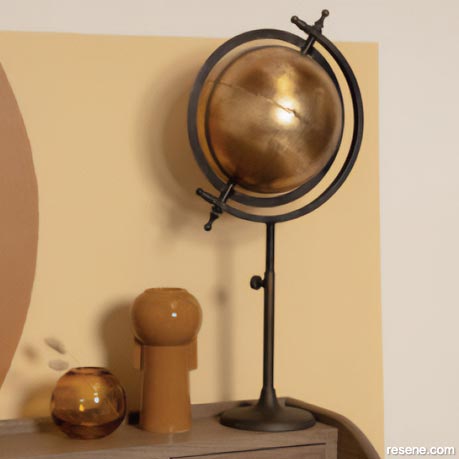 Old world charm - French Country Alexa Gold Globe