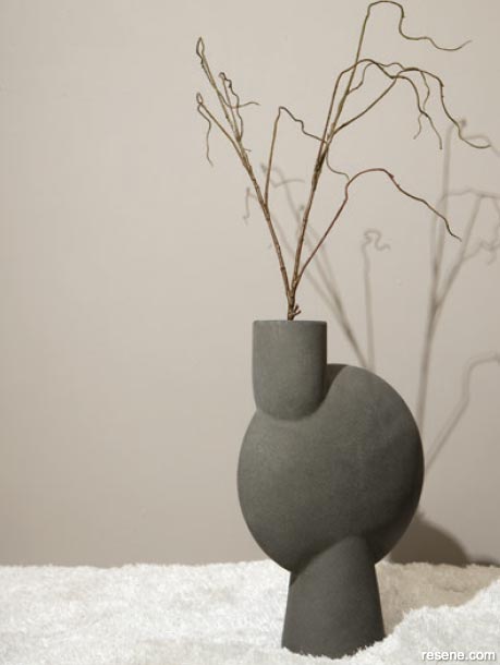 A ceramic vase