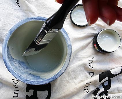 Step 2 paint vase