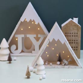 Make a christmas nook