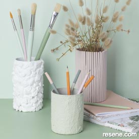 Crafted containers for many uses