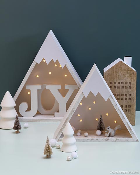 Make a christmas nook