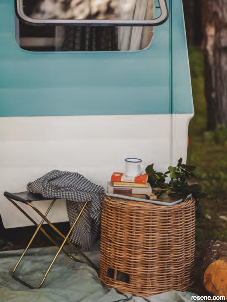 Maximising space in your home caravan