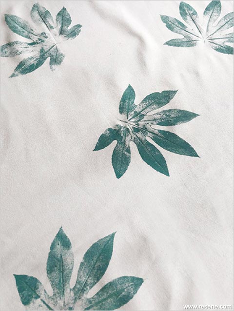 D-Let printed leaf dry