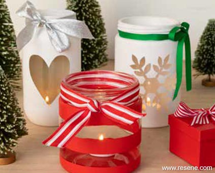 Make tea tree lanterns