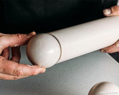 How to make a large christmas nutcracker - Step 7